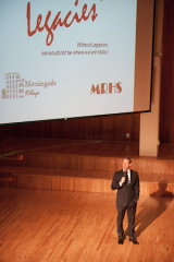 Matt Tyrnauer at the Legacies(tm) 2010 Award Ceremony presenting his movie, &ldquo;Valentino, the Last Emperor&rdquo;.